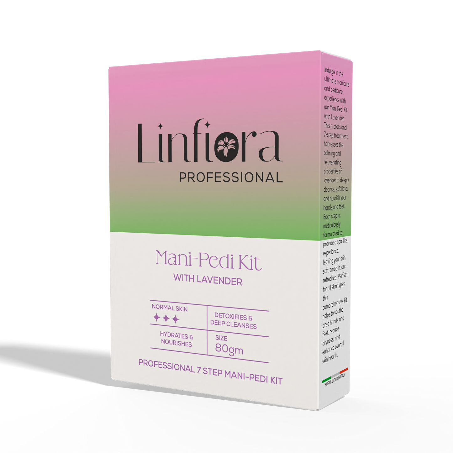 Mani-Pedi 7 Steps 80gm kit with Lavender