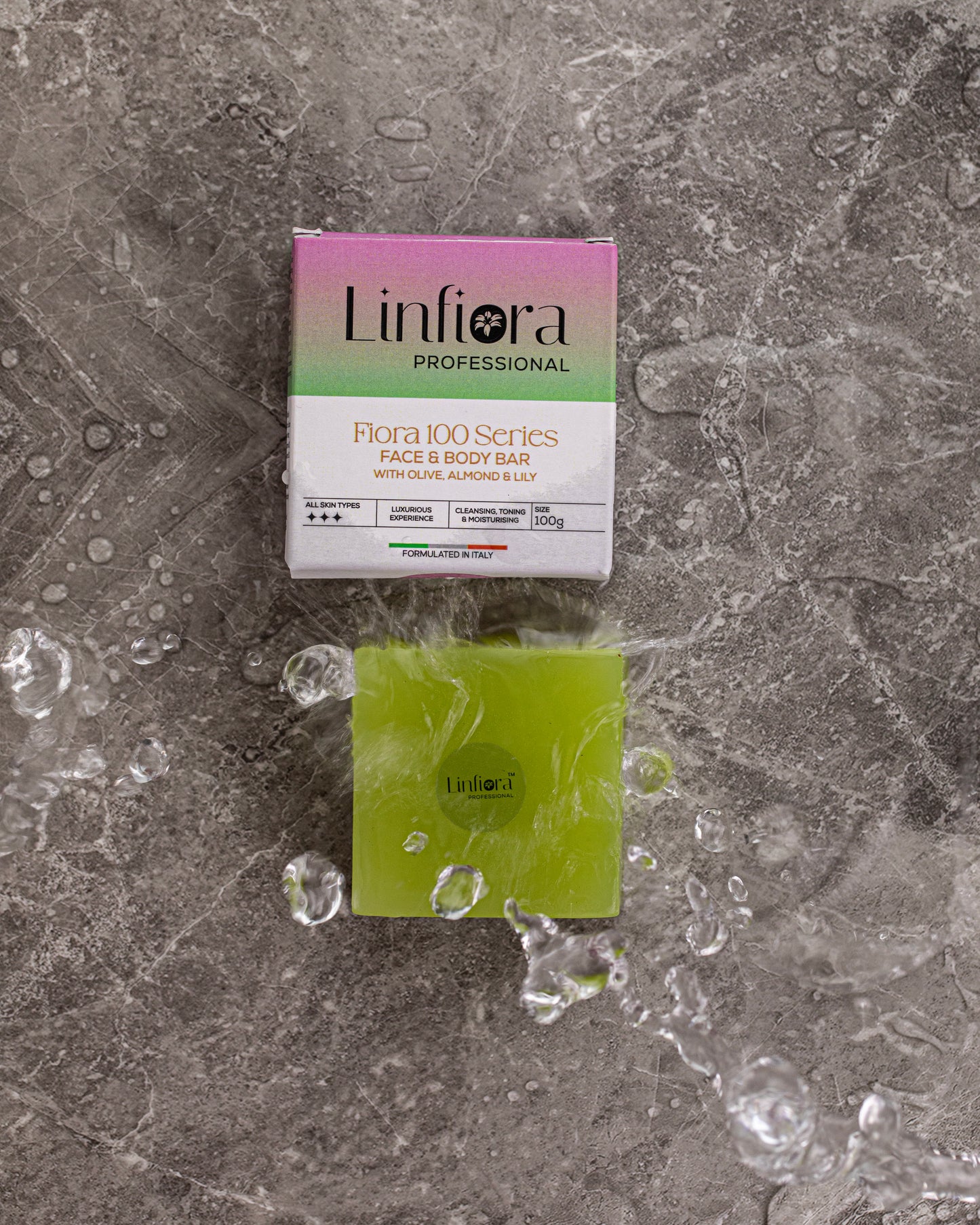 Linfiora Professional Fiora 100 Series Face & Body Bar