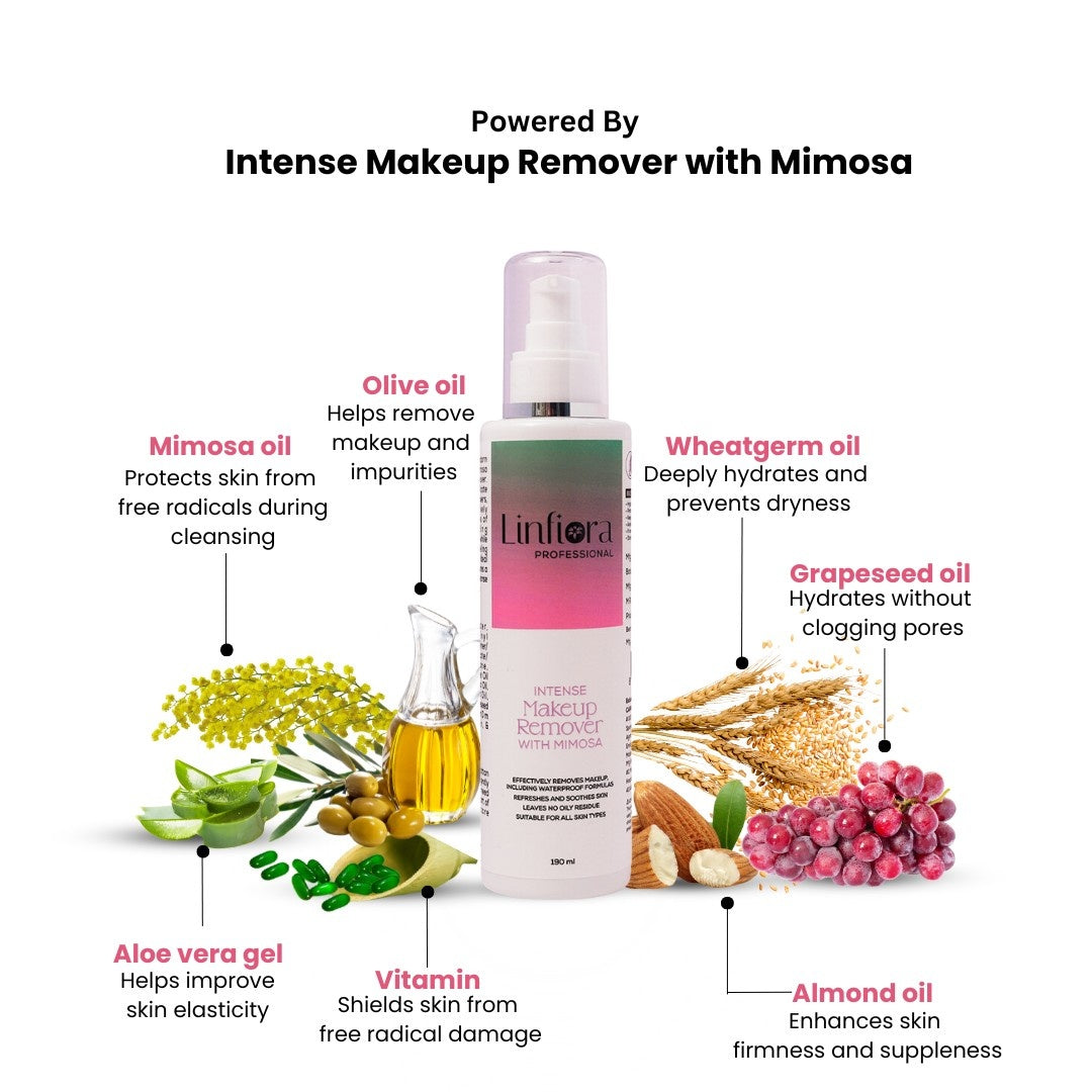 Intense Makeup Remover with Mimosa 190ml