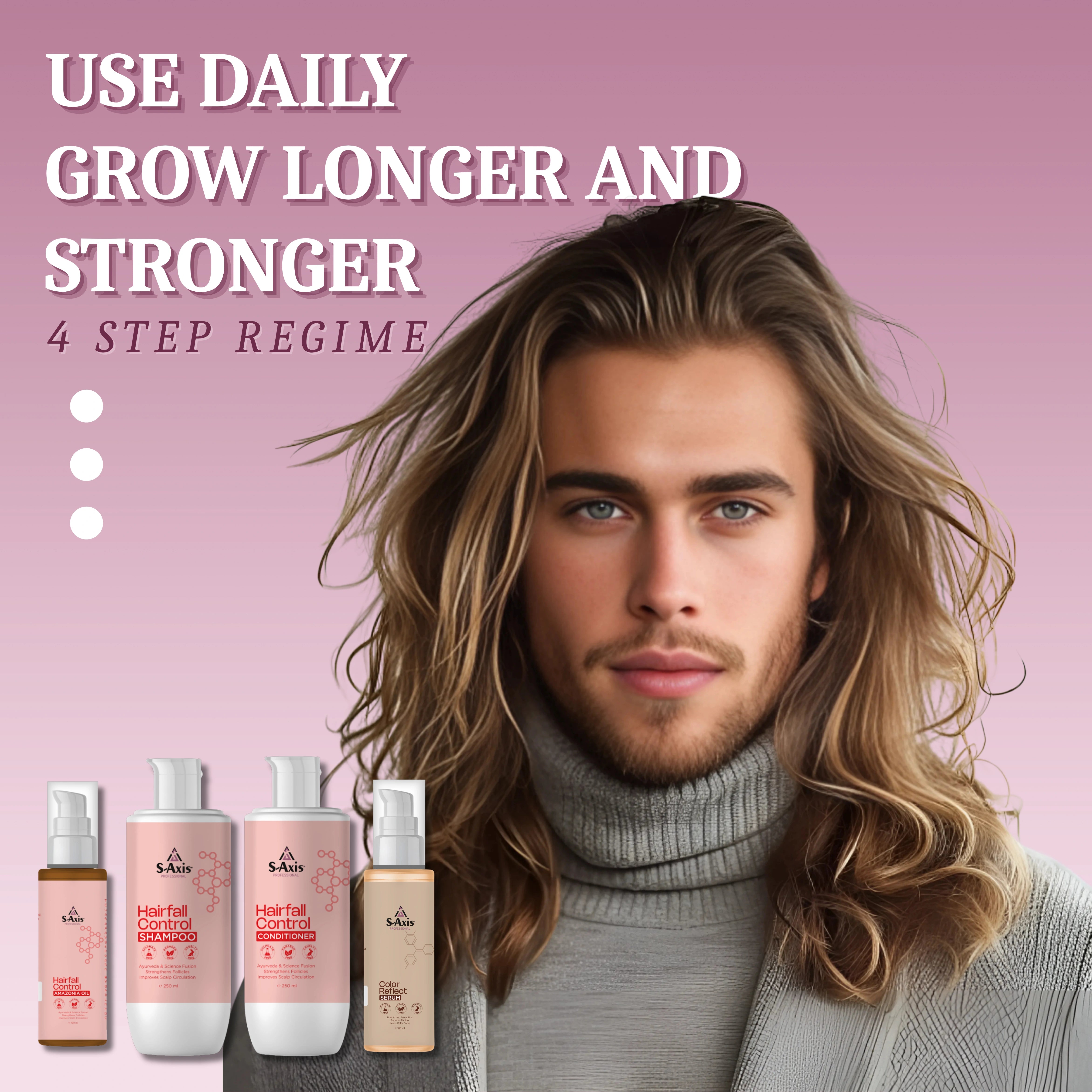 S-Axis Professional Hair Fall Control Amazonia Oil