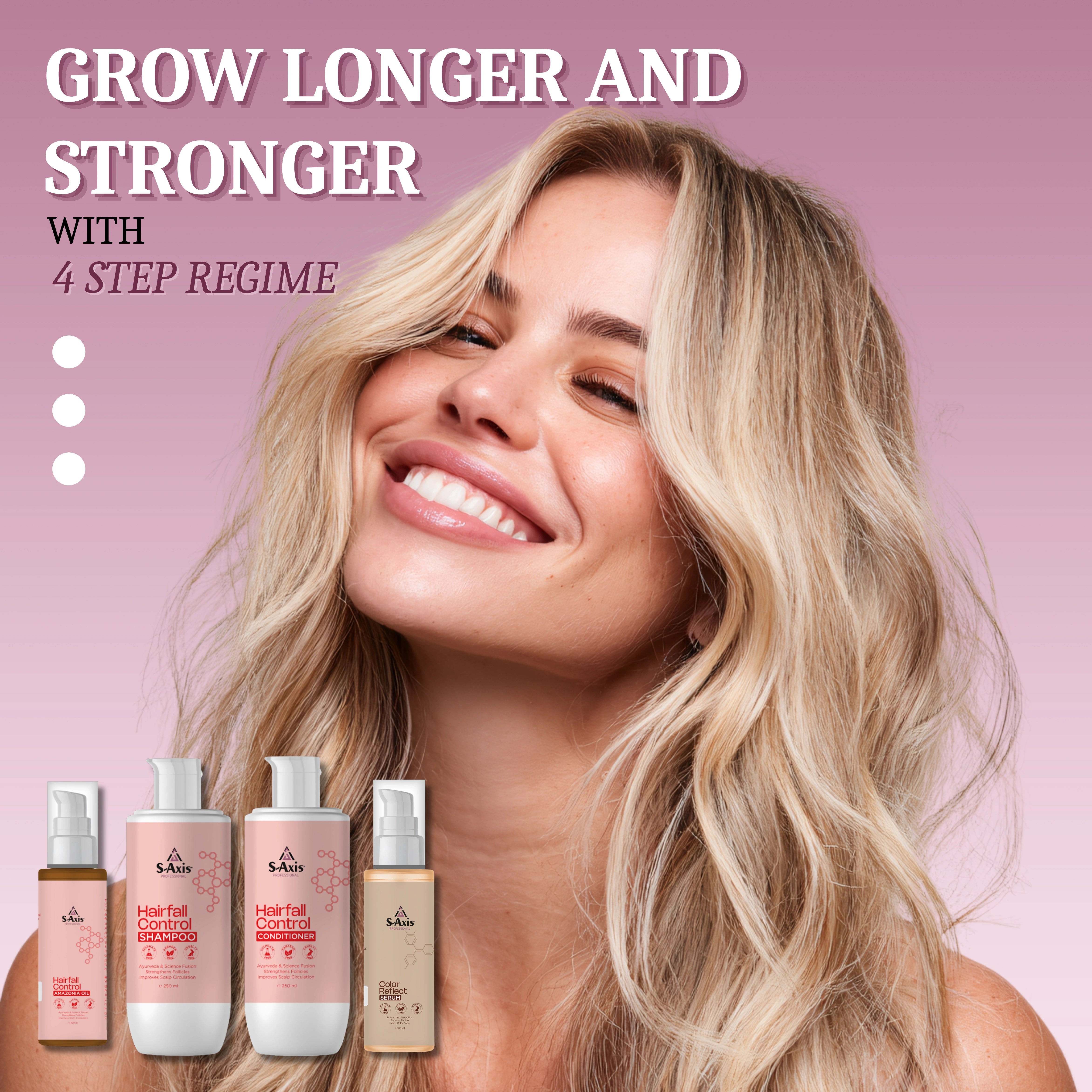 S-Axis Professional Hair Fall Control Amazonia Oil