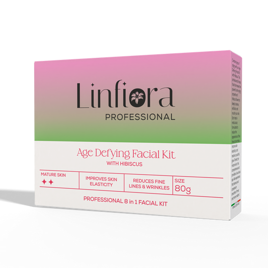 Age Defying Facial 8 Steps  Kit  80gm with Hibiscus