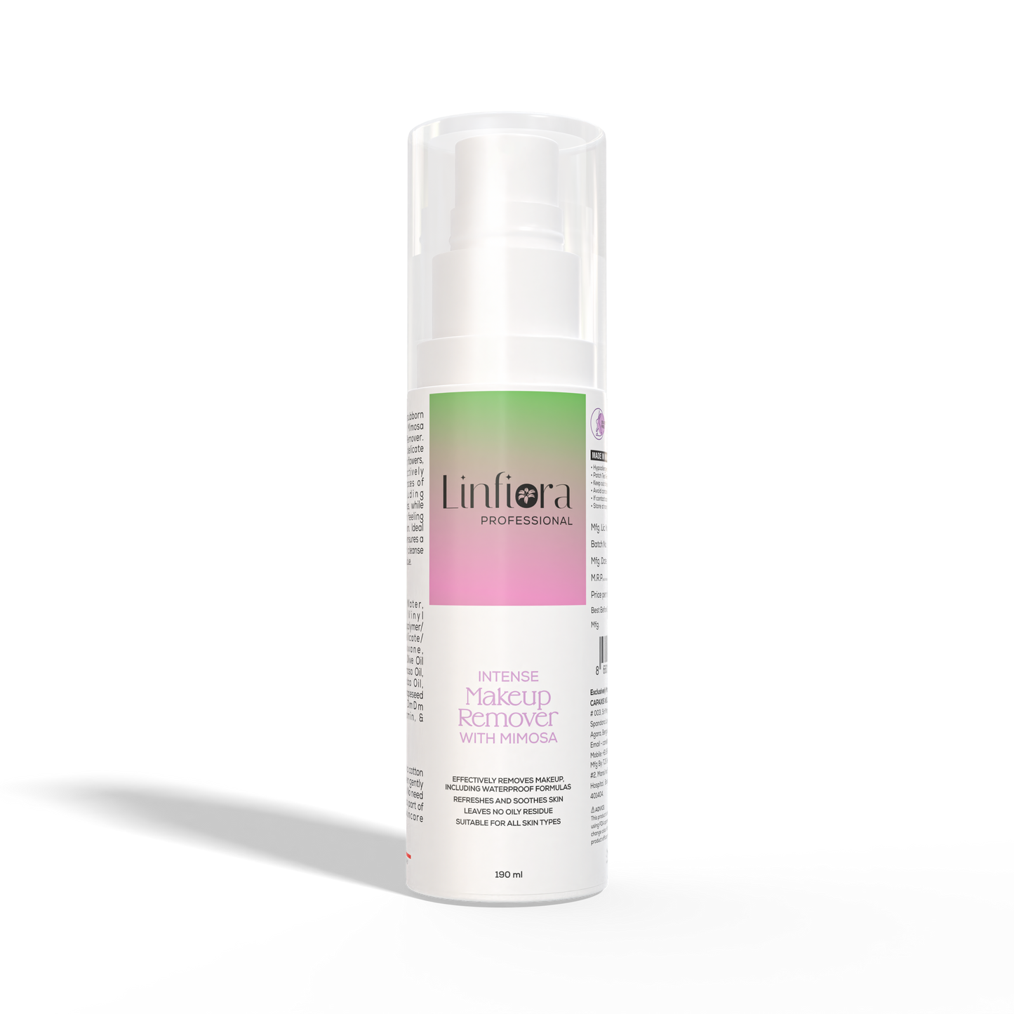Intense Makeup Remover with Mimosa 190ml