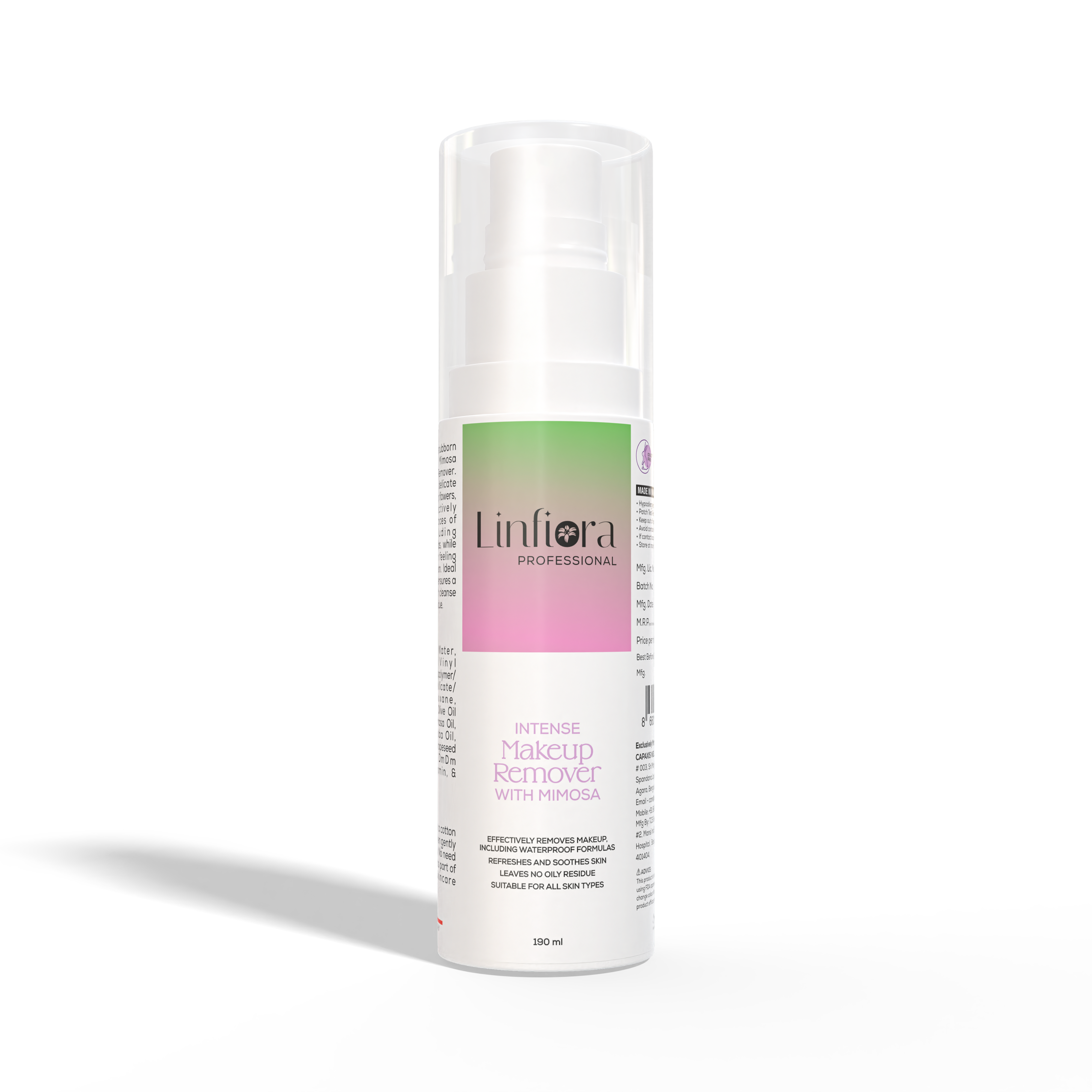 Intense Makeup Remover with Mimosa 190ml