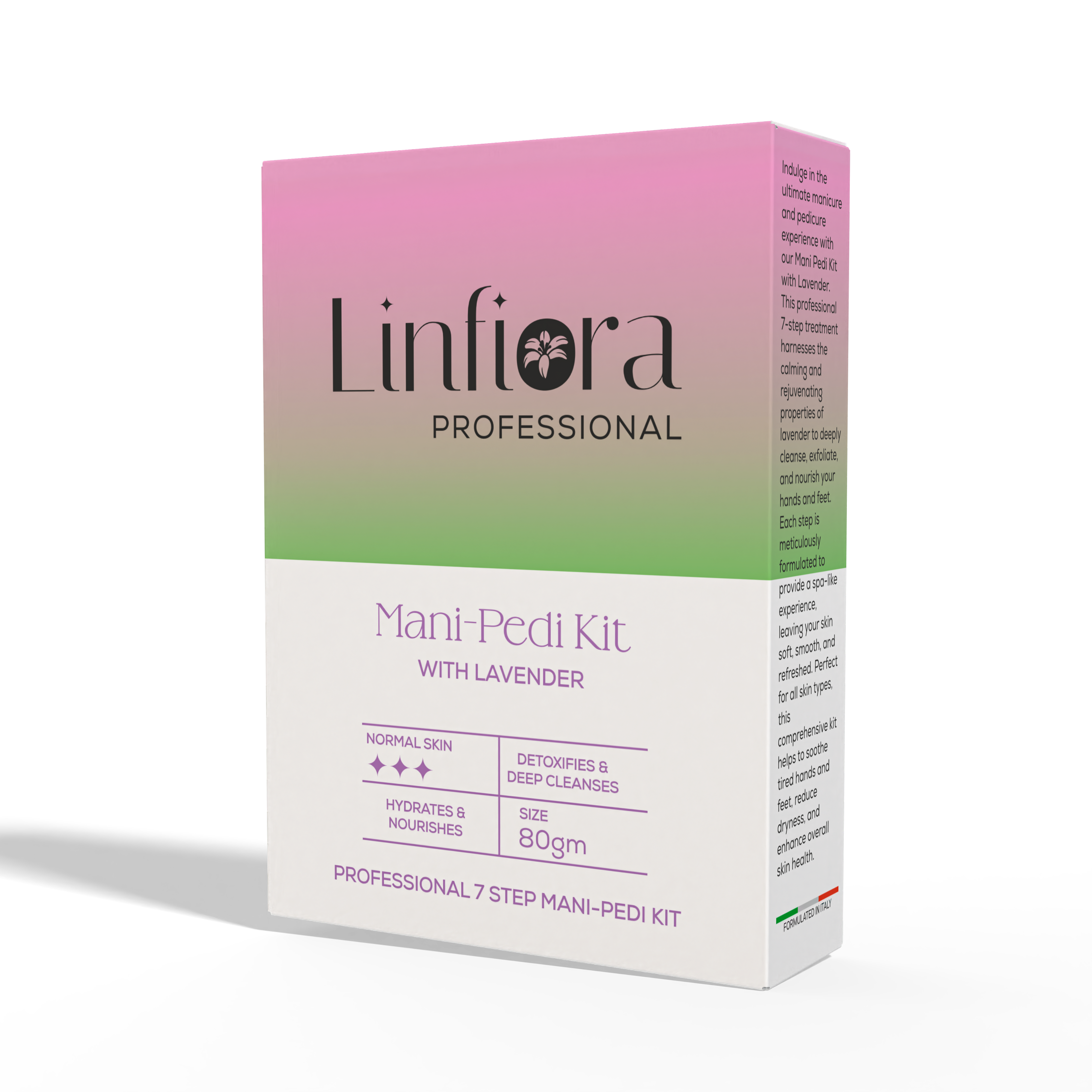 Mani-Pedi 7 Steps 80gm kit with Lavender