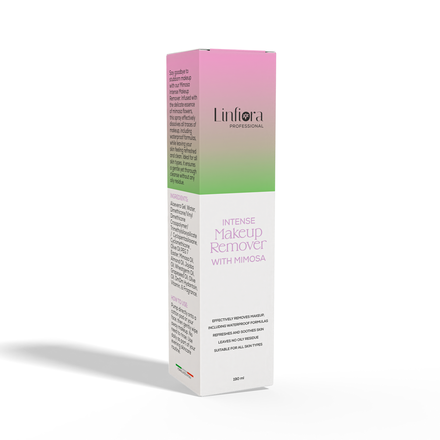 Intense Makeup Remover with Mimosa 190ml