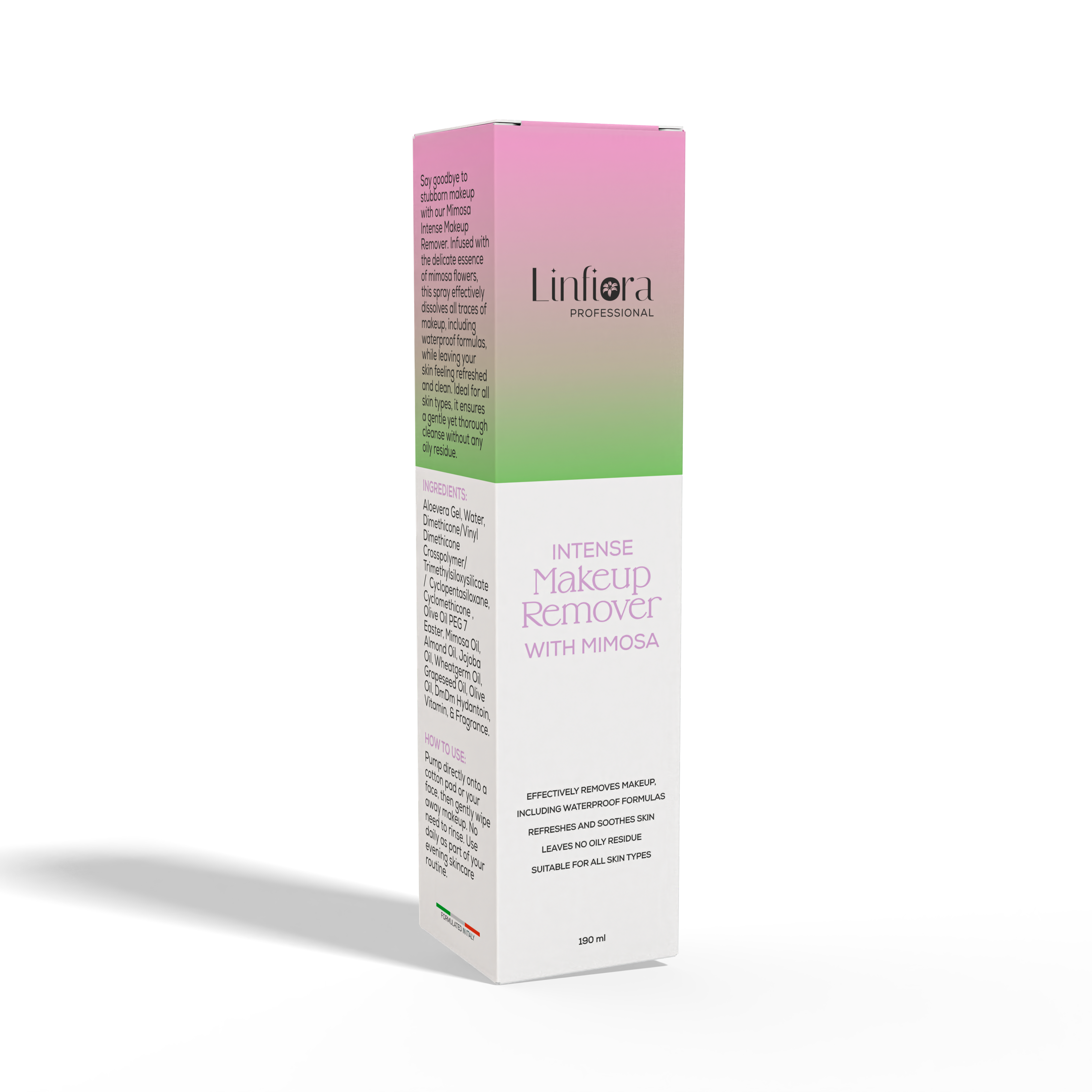Intense Makeup Remover with Mimosa 190ml