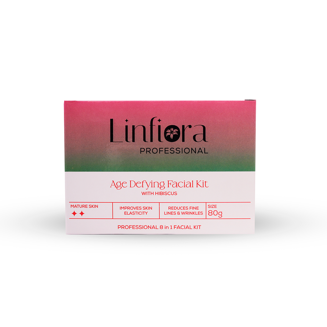 Age Defying Facial 8 Steps  Kit  80gm with Hibiscus