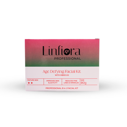 Age Defying Facial 8 Steps  Kit  80gm with Hibiscus