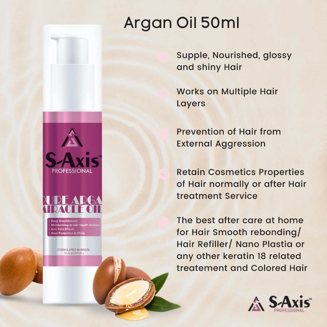 S-Axis Pure Argan Miracle Oil