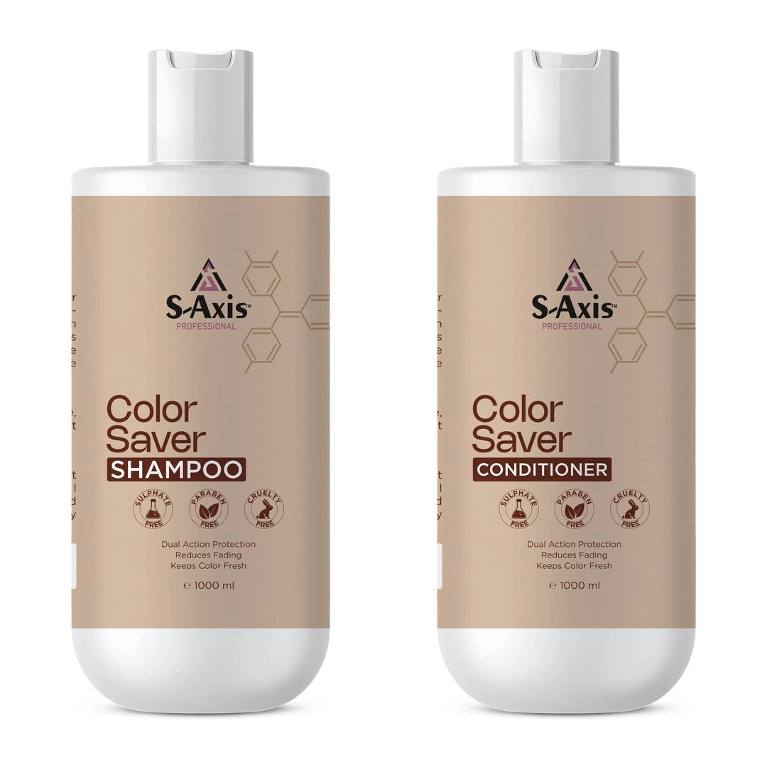S-Axis Professional Color Saver Shampoo &. Conditioner Combo
