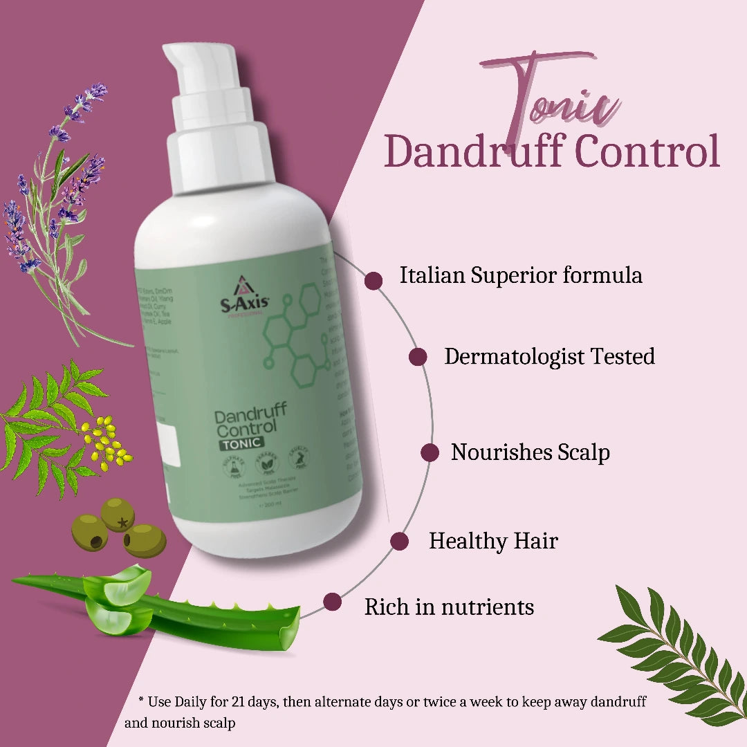 S-Axis Professional Dandruff Control Tonic