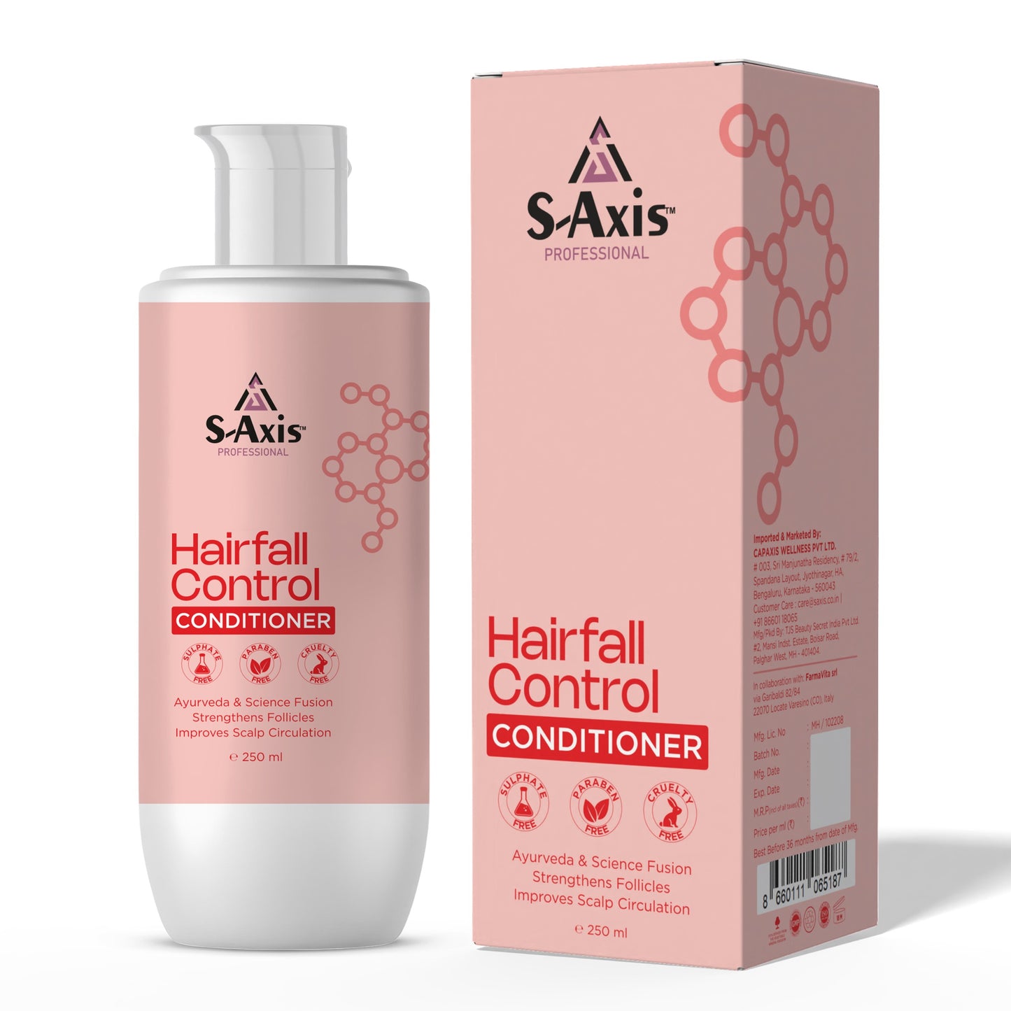 S-Axis Professional Hair Fall Control Conditioner