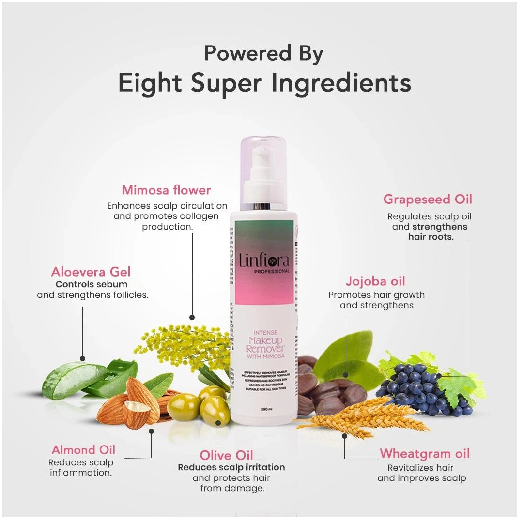 Intense Makeup Remover with Mimosa 190ml