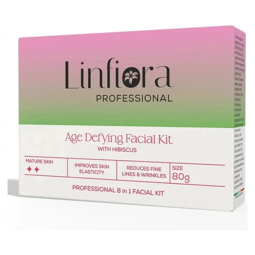 Age Defying Facial 8 Steps  Kit  80gm with Hibiscus