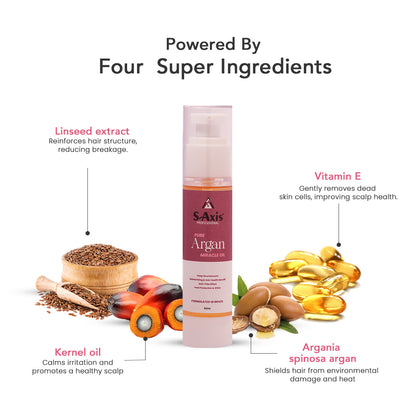 S-Axis Pure Argan Miracle Oil