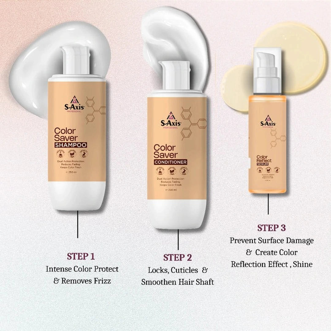 S-Axis Professional Color Saver Shampoo &. Conditioner Combo