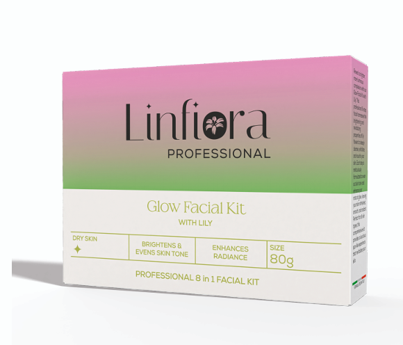 Glow Facial 8 Steps Kit  80gm with Lily Essence