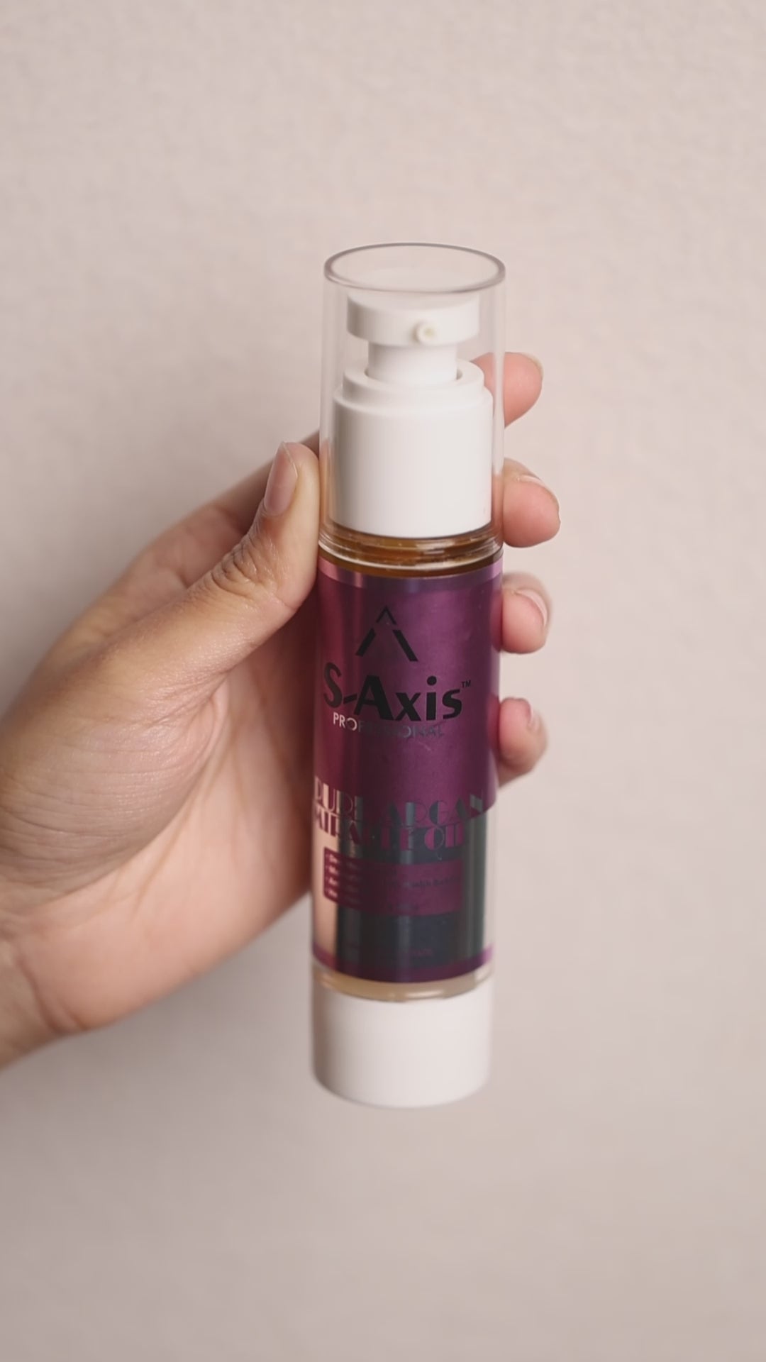 S-Axis Pure Argan Miracle Oil